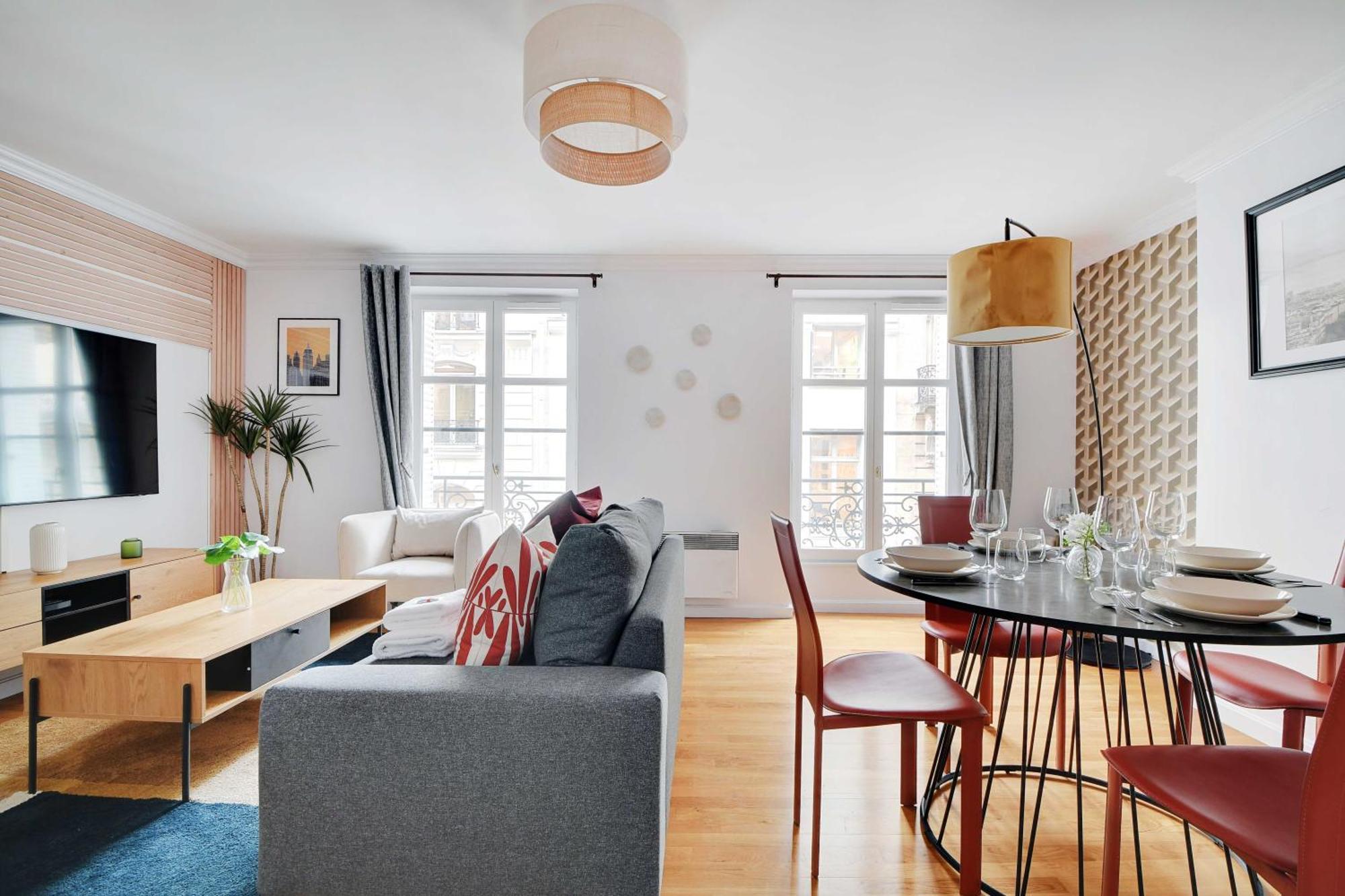 Charming -1br-4p- Arc De Triomphe Apartment