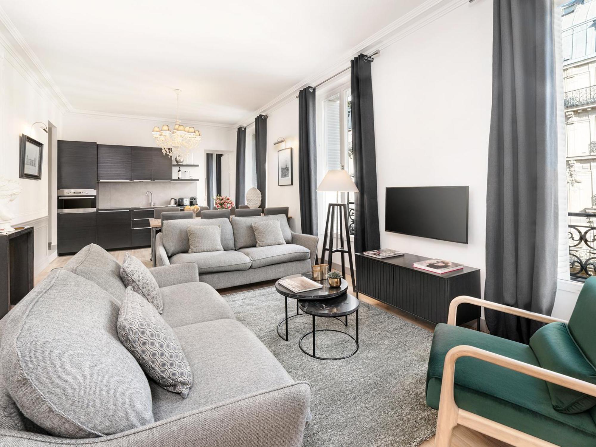 Livinparis - Luxury 3 Bedrooms Le Louvre I