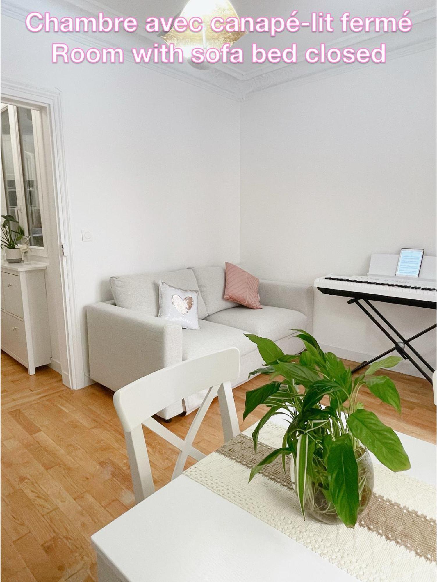 Privee, Sdb Partage, Arc De Triomphe, Metro 1, T3b, Rer C E A Homestay