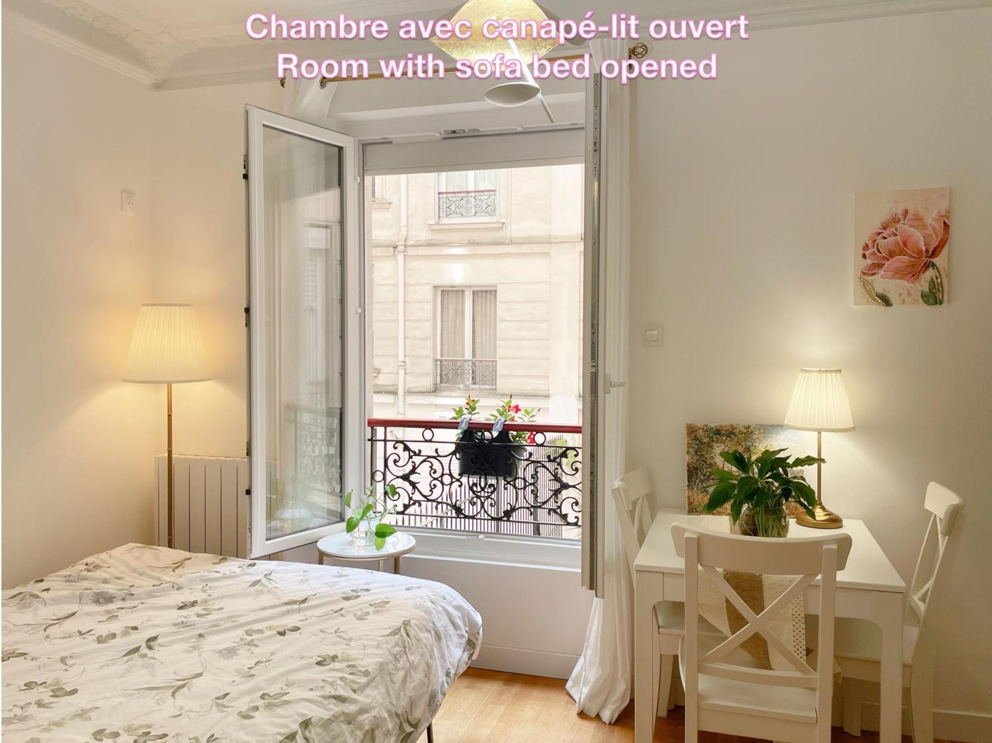 Homestay Privee, Sdb Partage, Arc De Triomphe, Metro 1, T3b, Rer C E A Paris