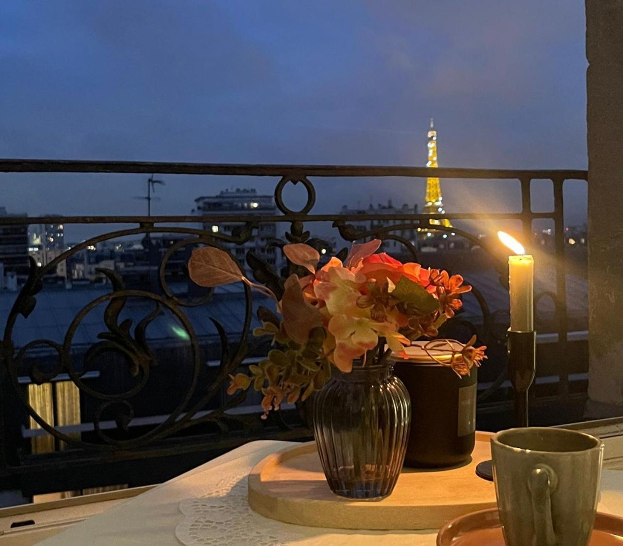 Appartement Superbe Studio Vue Tour Eiffel 15