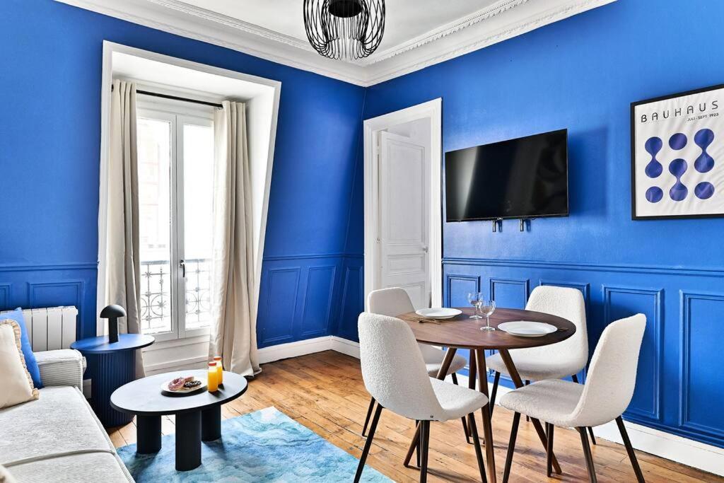 Apartment Paisible Centre De - Bleu - Ii Paris