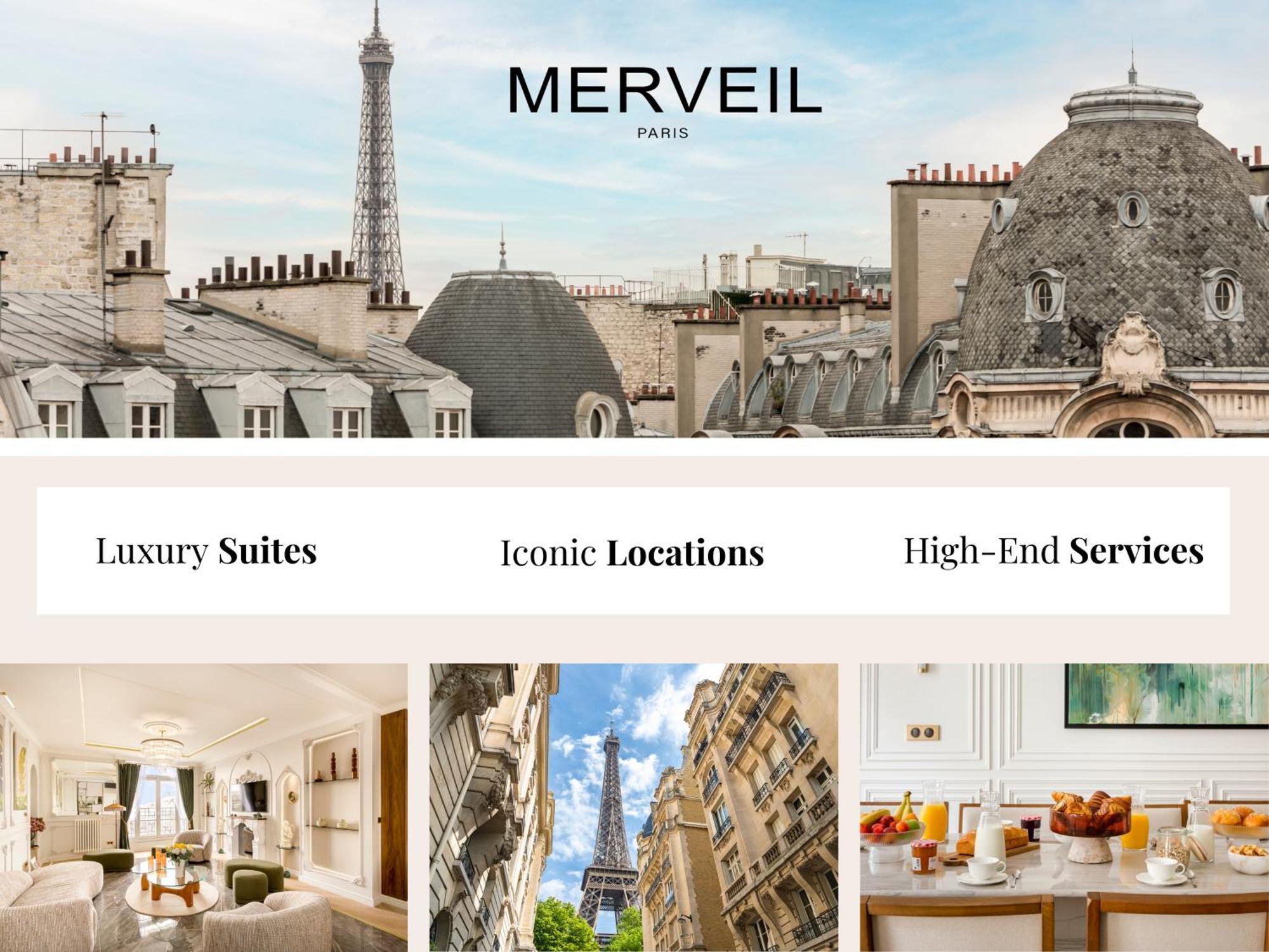 Merveil - Luxury - Marais - Republique