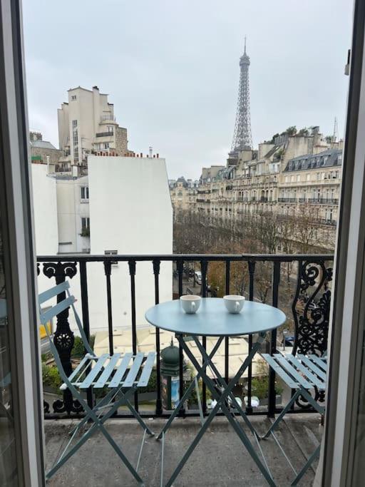 Vue Tour Eiffel Trocadero Apartment