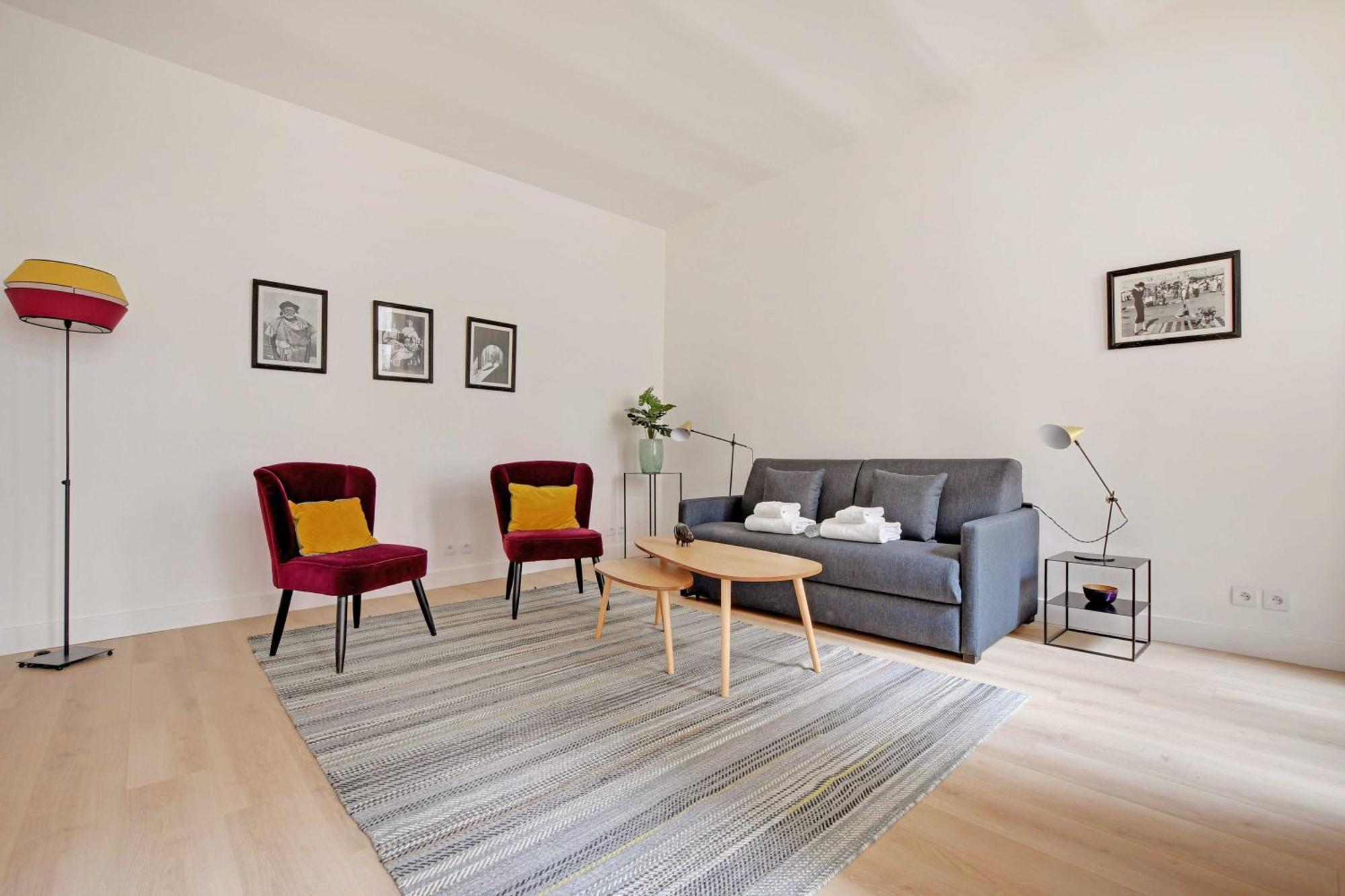 Cozy - 2br-4p - Cathedrale De Notre Da Apartamento