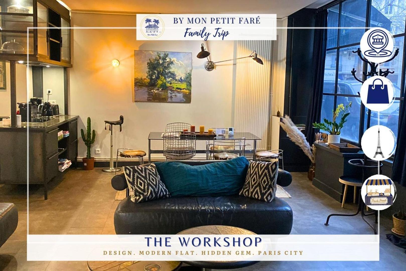 L'atelier - Loft Renove En Souplex - Tour Eiffel Apartment *