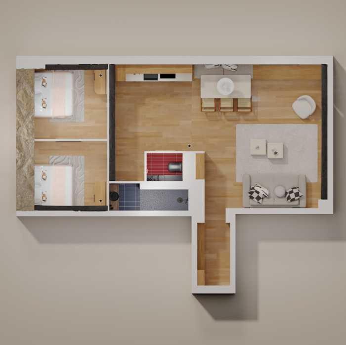 Apartment Refurbished - 2br-6p - Chatelet Paris