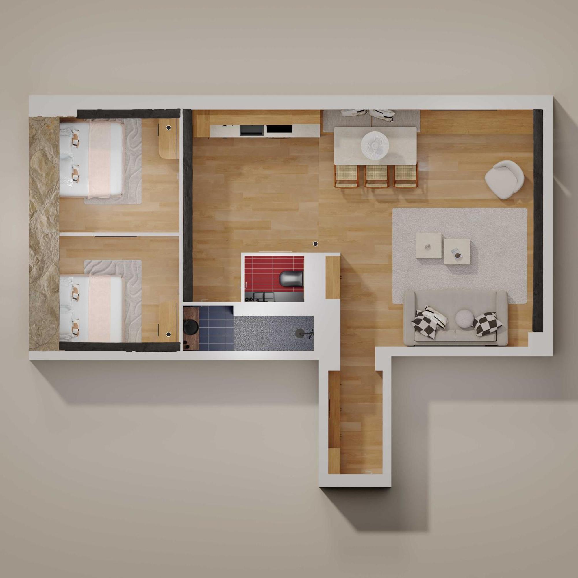 Refurbished - 2br-6p - Chatelet Apartment *