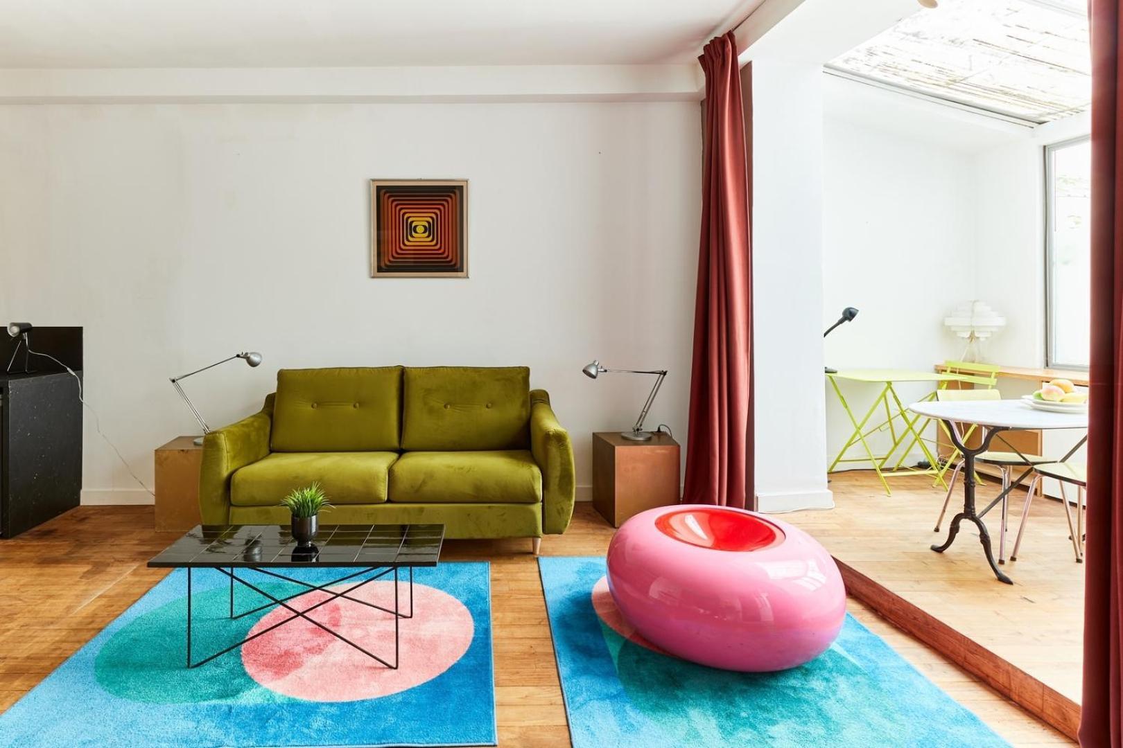 Bnbnook - Modern For 4 - Walk To Pompidou & Louvre Apartment *