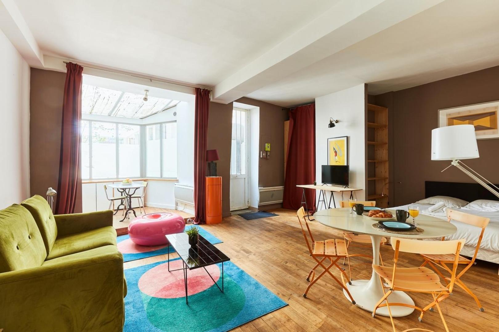 Bnbnook - Modern For 4 - Walk To Pompidou & Louvre Apartment Paris