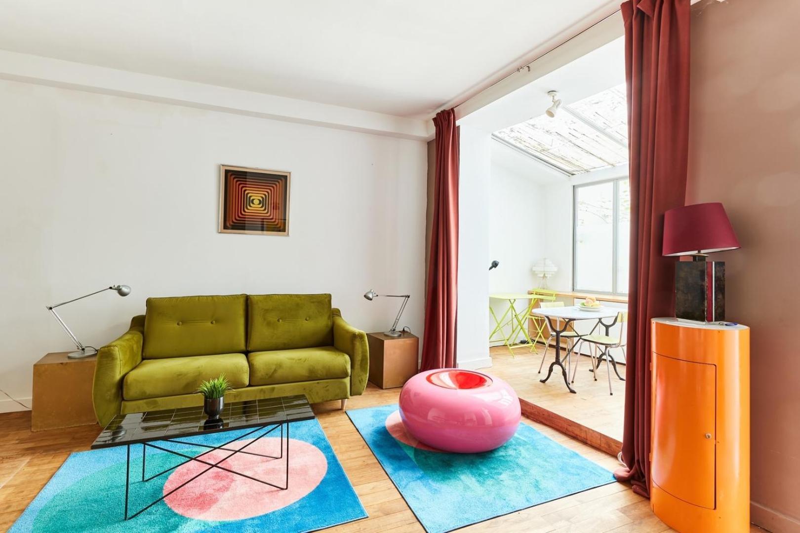 Bnbnook - Modern For 4 - Walk To Pompidou & Louvre *