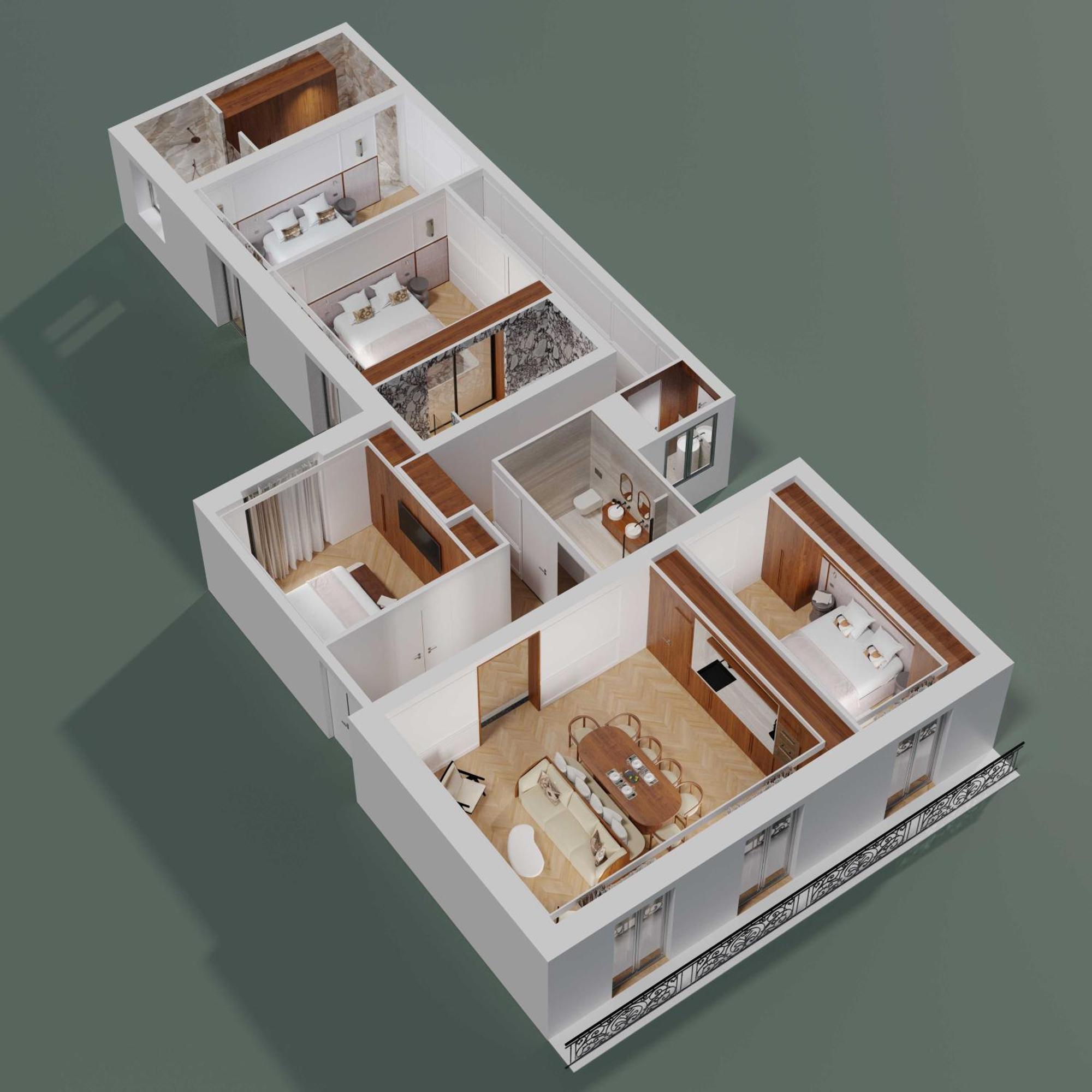 Apartment Luxury - Ac - 4br- 8p - Bastille