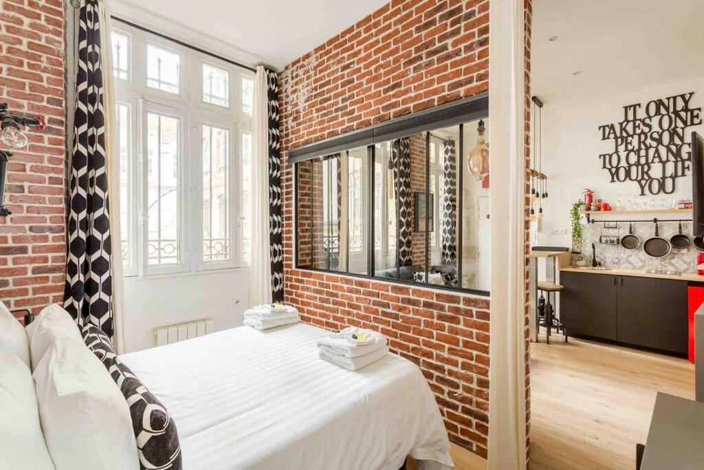 M2- Modern Loft In Le Marais, Bright And Comfortable Paris