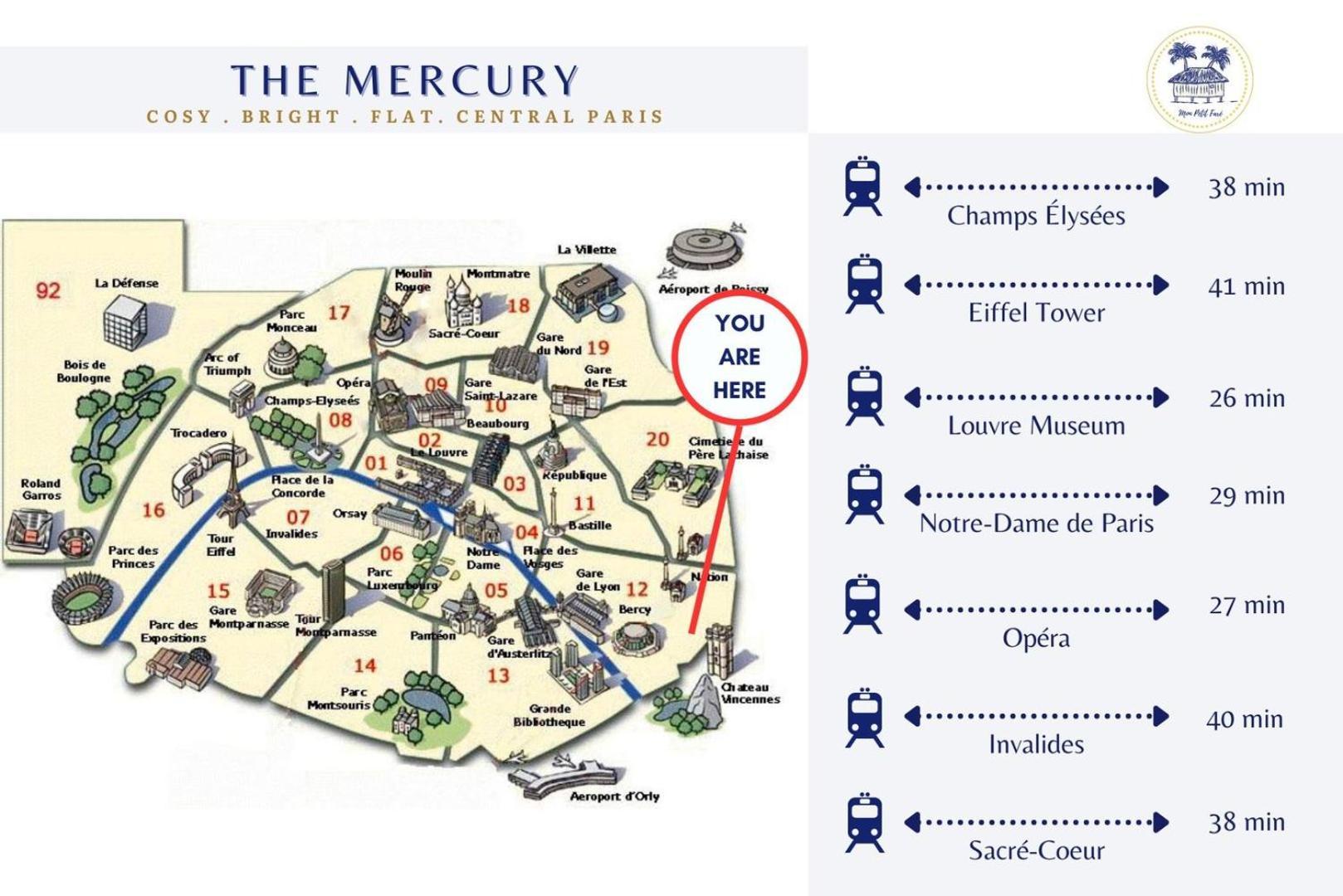 Le Mercury - Confortable Et Lumineux - Nation Apartment *