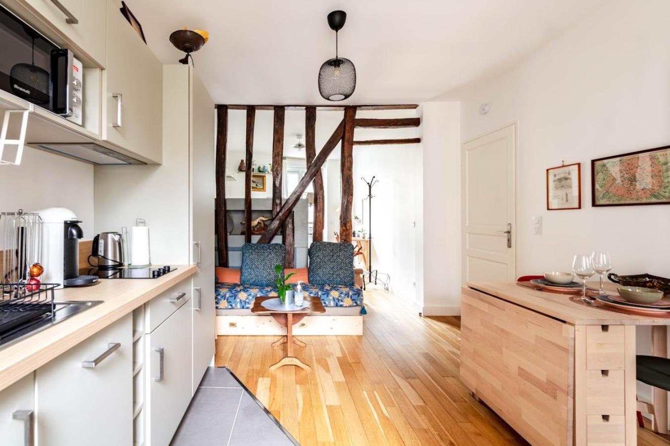 Cosy Au Coeur Du Village Ramey Montmartre Metro 12 Apartment