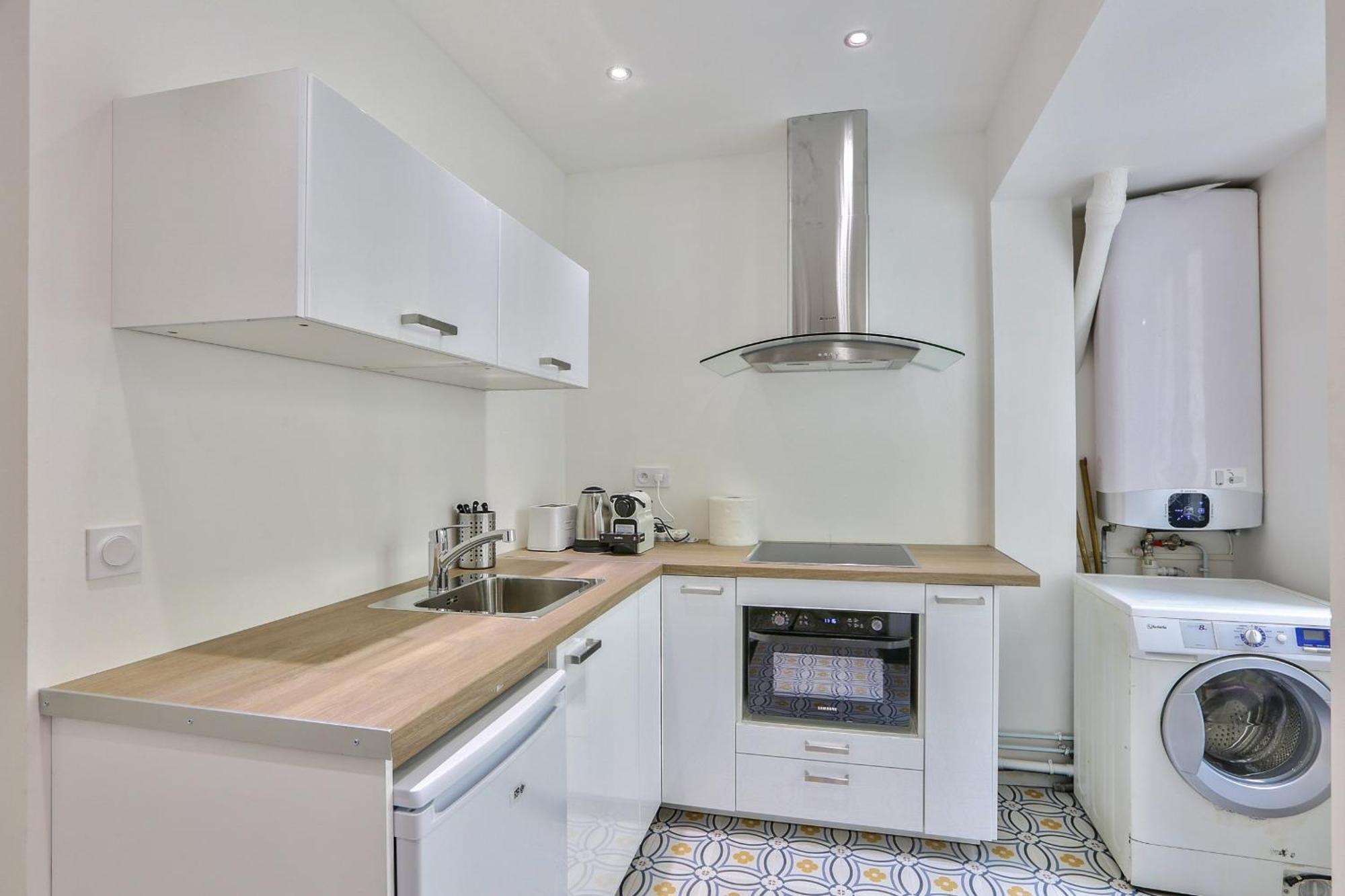 Modern And Peaceful - 1br-5p - Sentier Apartamento