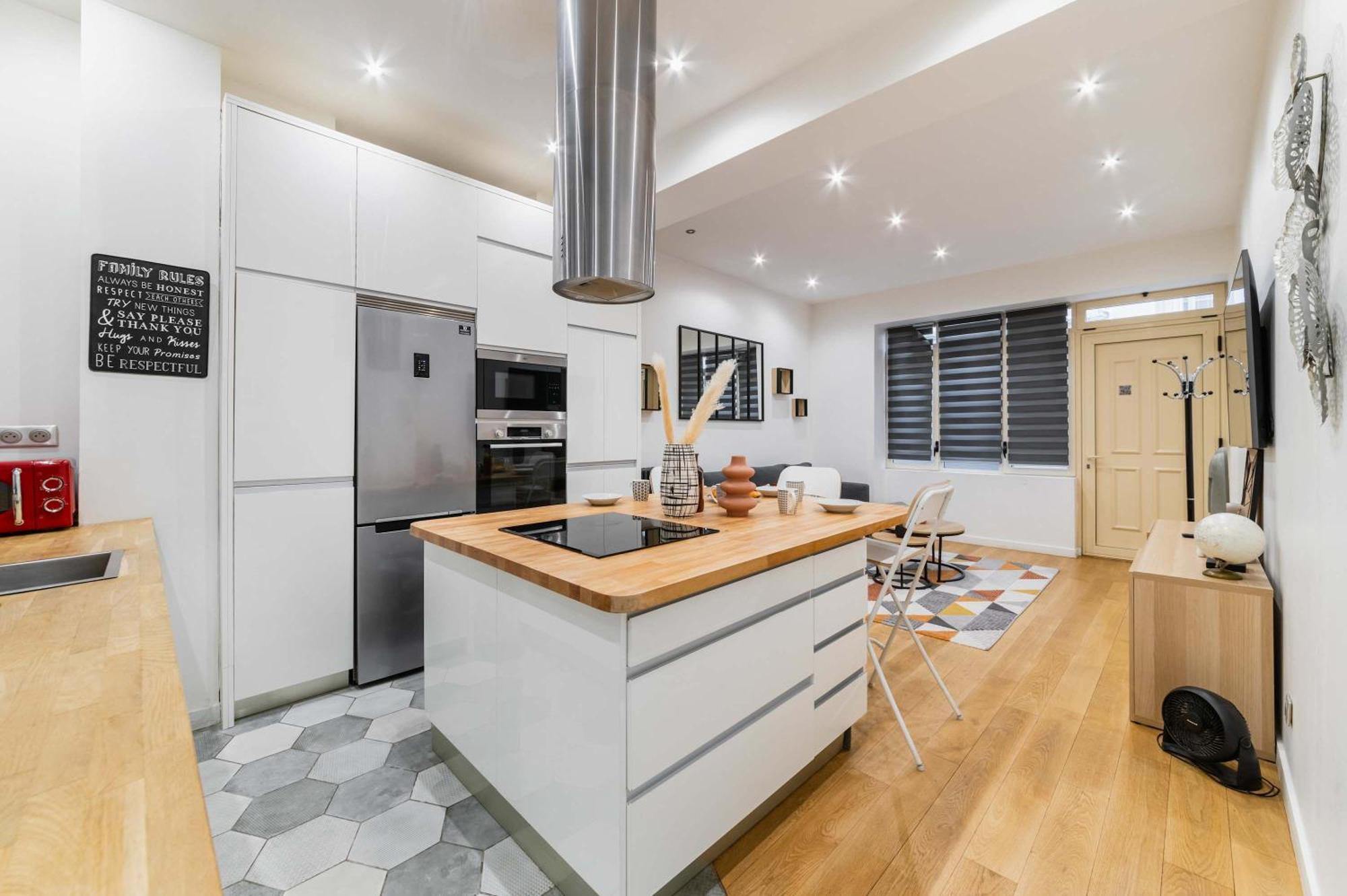Lumineux Vaugirard A 15 - 2p - Flat-guest Apartment