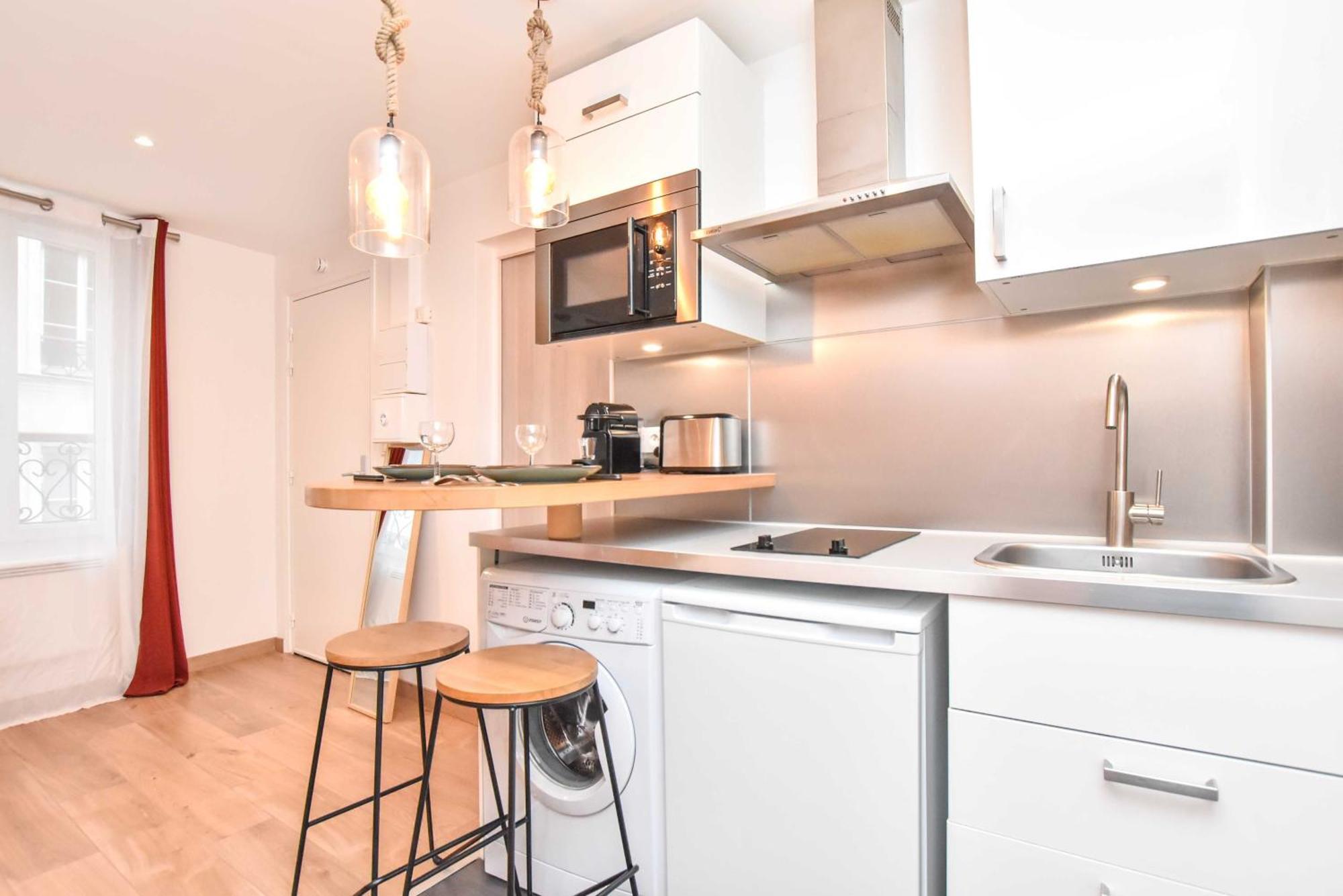 Apartment Comfortable Studio - 2p - Sentier Paris