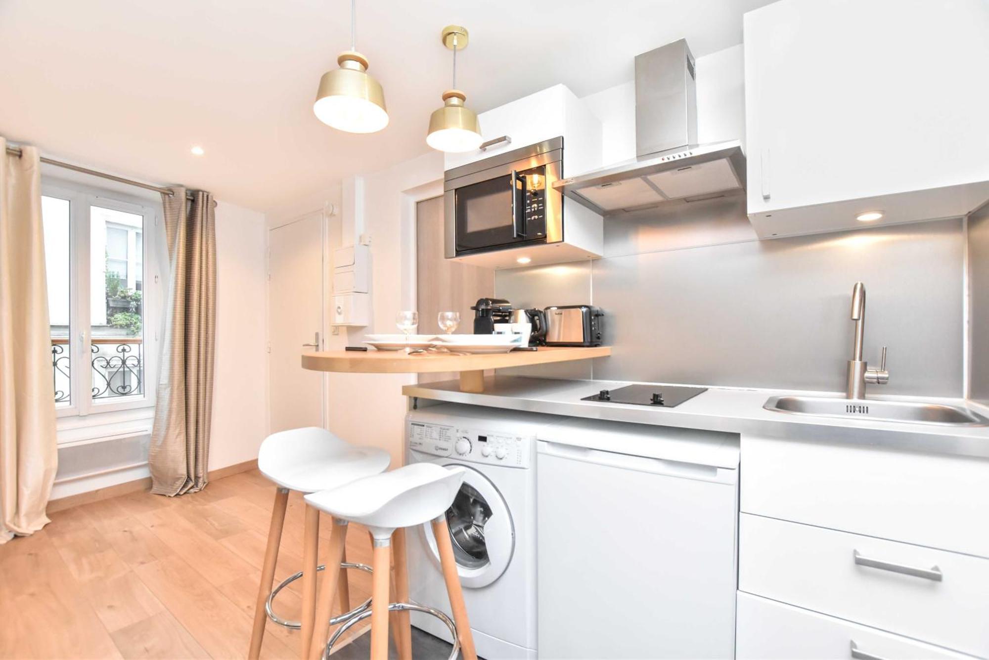 Comfortable Studio - 2p - Sentier Apartment *