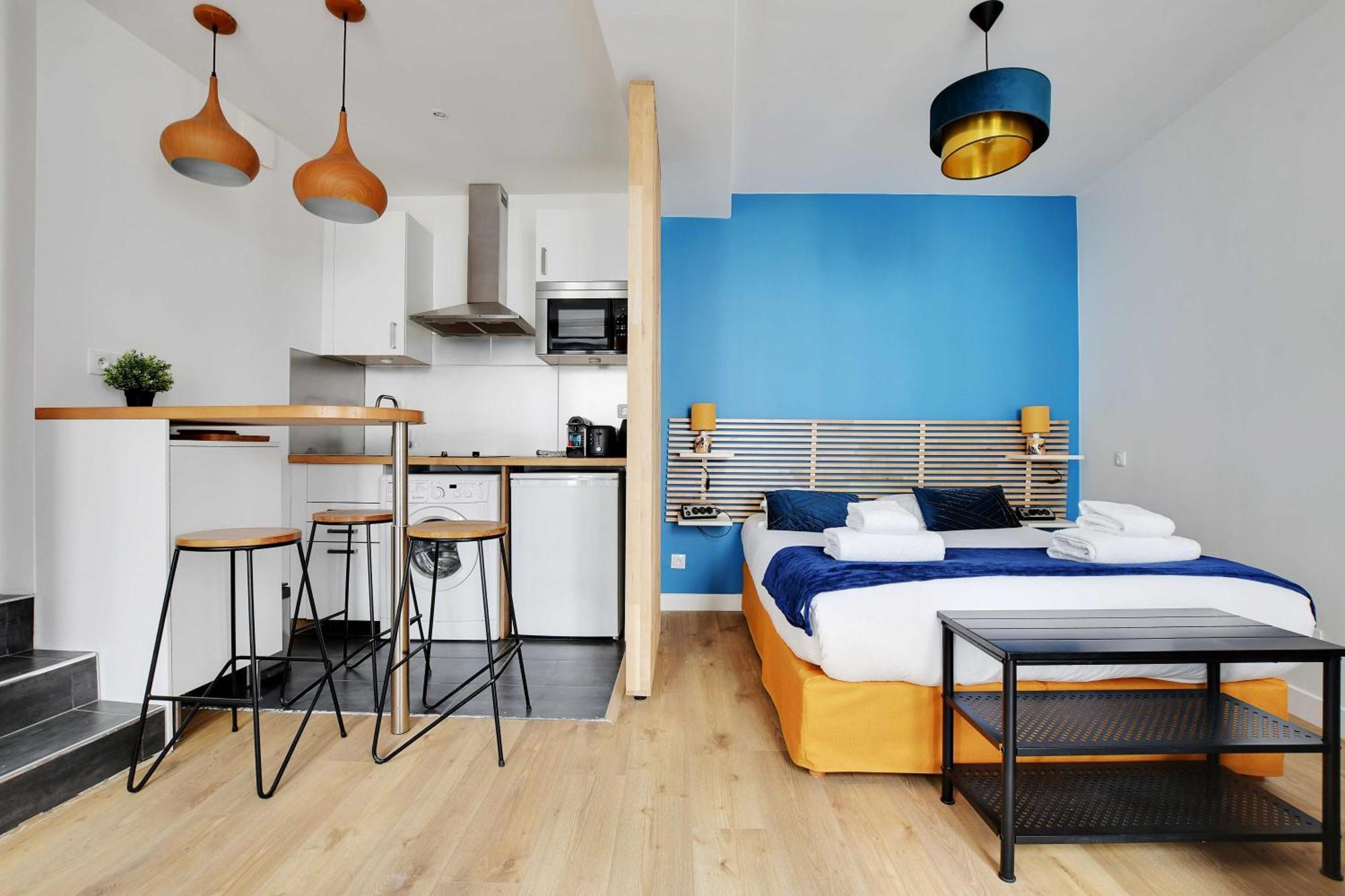 Comfortable Studio - 2p - Sentier Paris