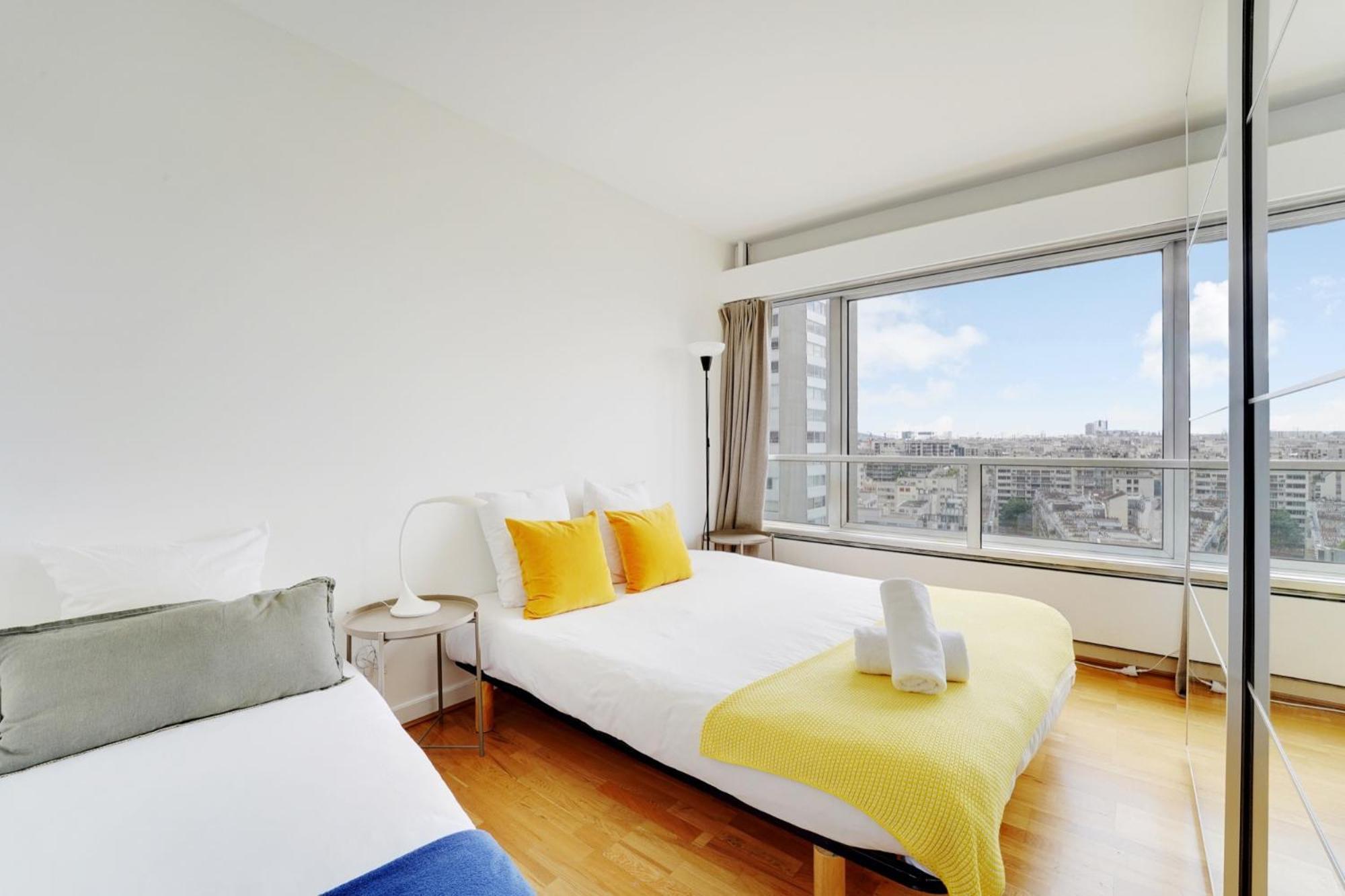 Apartment Seine & Eiffel 100m2 Avec Vue Panoramique Parking