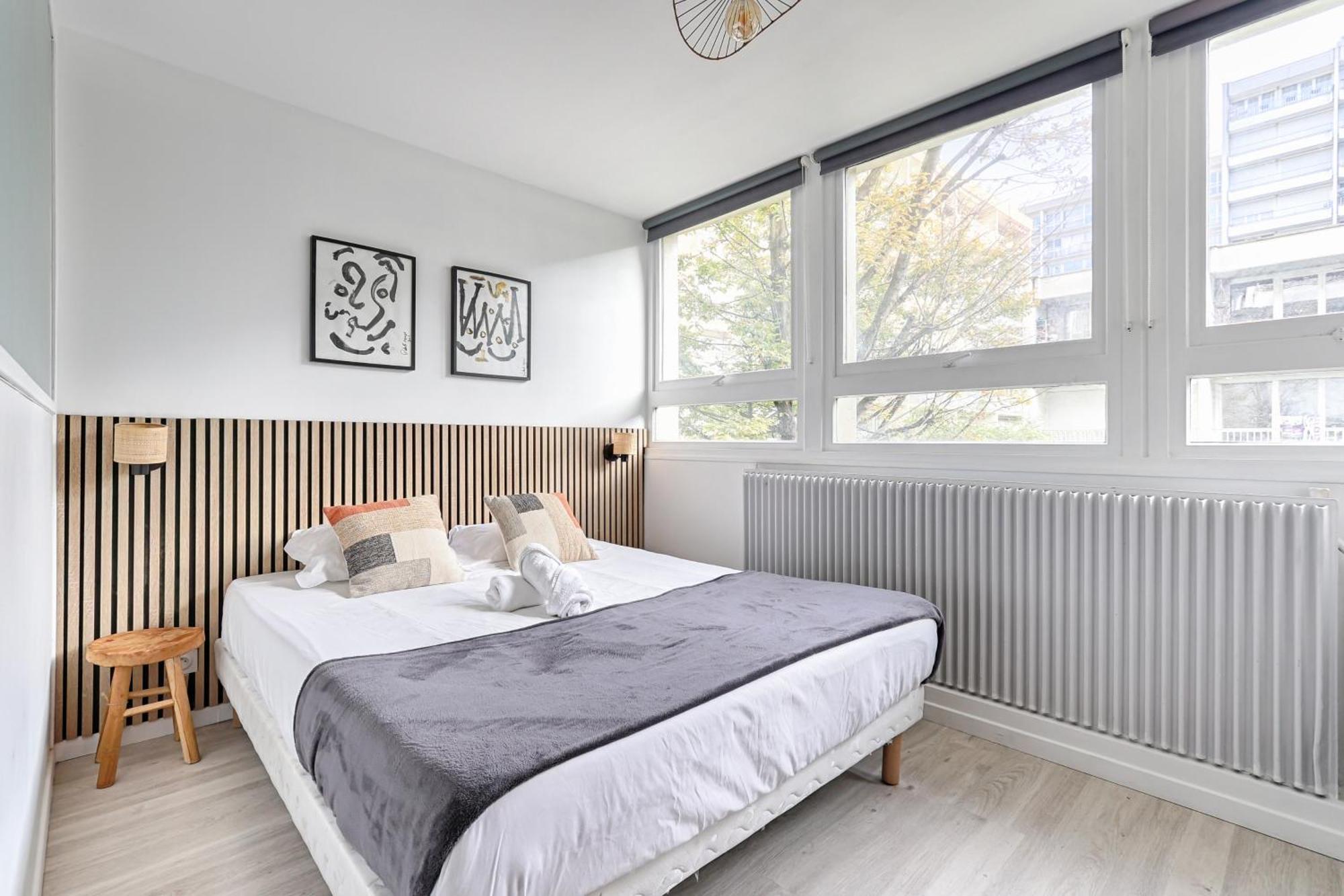 Saint Fargeau Gambetta Iii Lovely 4p-1br * Paris