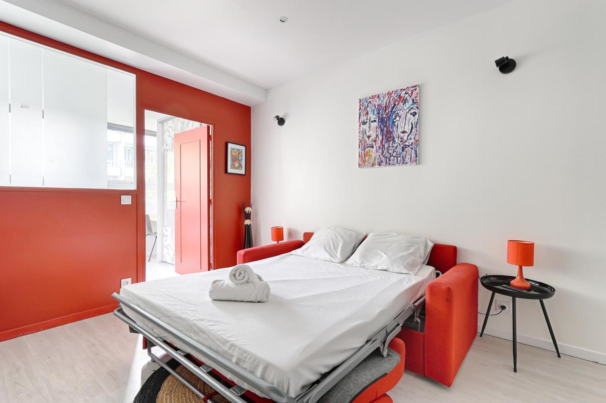 Saint Fargeau Gambetta Iii Lovely 4p-1br Apartamento