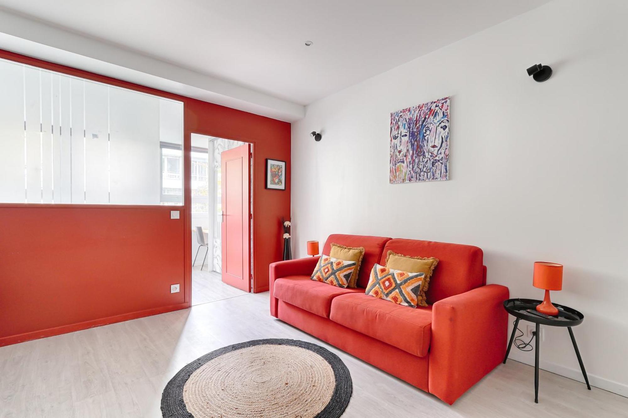 Saint Fargeau Gambetta Iii Lovely 4p-1br Apartamento Paris