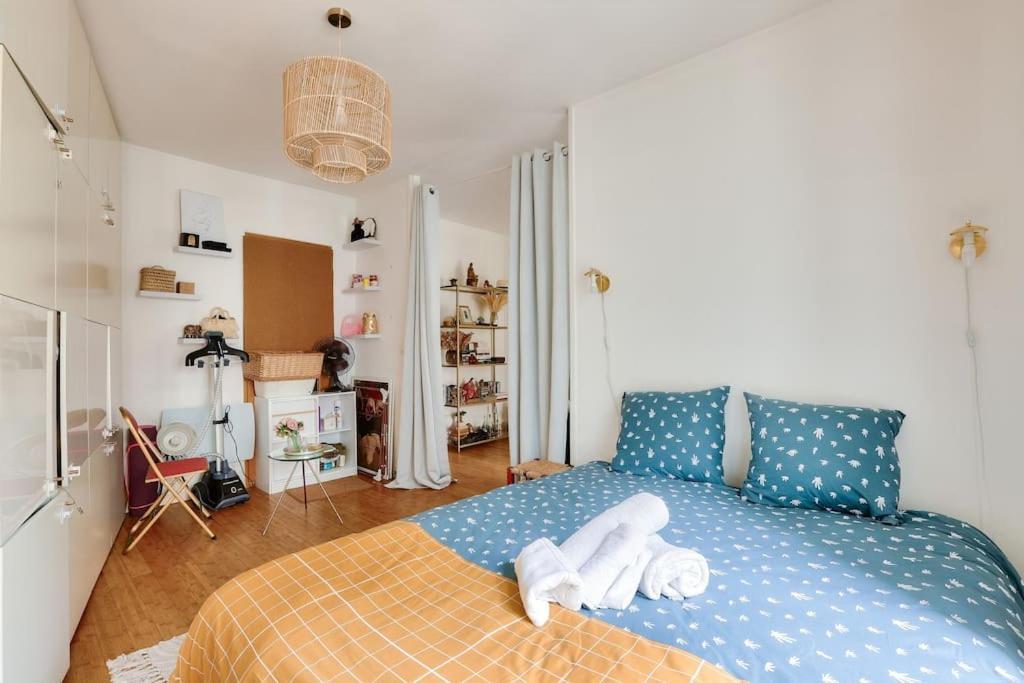 Lovely 1 Bedroom Flat Near Colonel Fabien Metro Station Apartment Paris