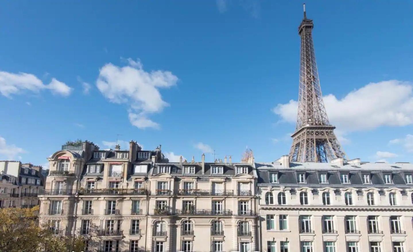 Appartement Tour Eiffel Two-bathroom Two-bedroom Loggia Spacious Quiet Brand-new Paris