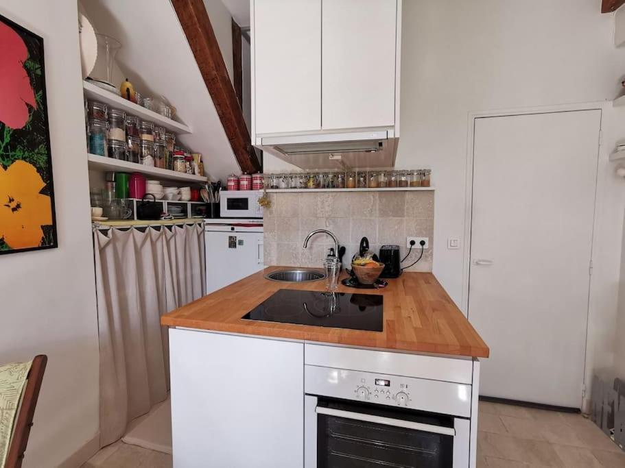 Apartment Joli Cocon Avec Terrasse Dans Le Marais *