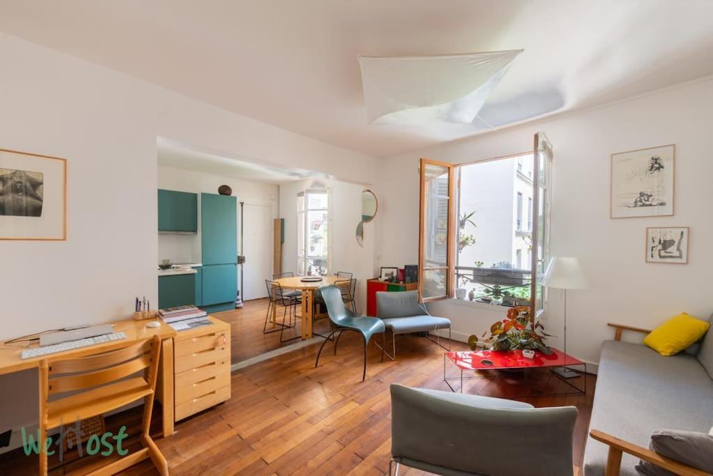 Apartment For 2p In Montmartre District