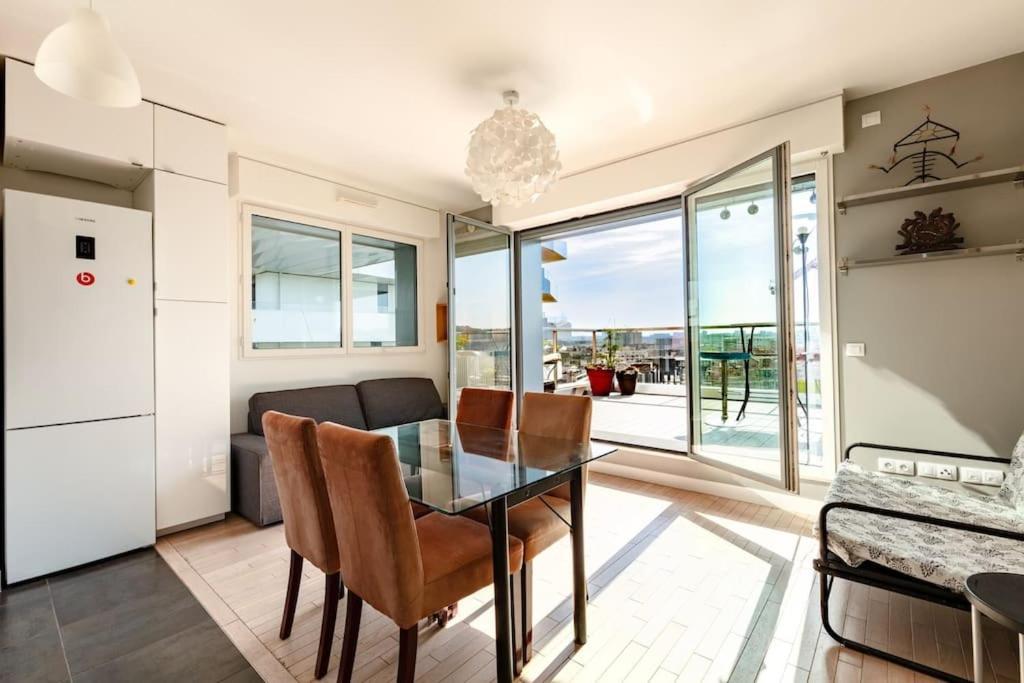 Entier Terrasse View Parking Gratuit * Paris