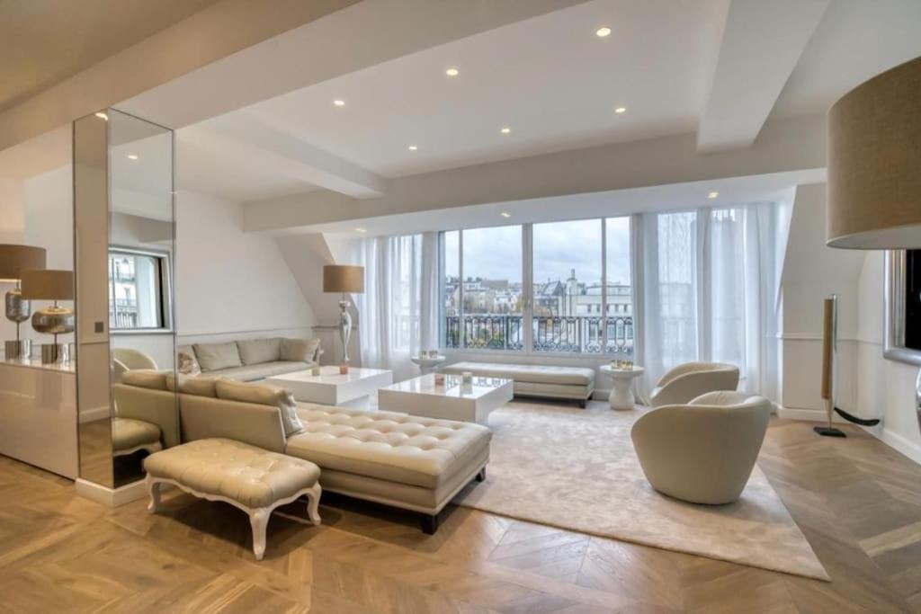 Apartment Palais Prive Luxe Vue Tour Eiffel Confort Exclusif Paris