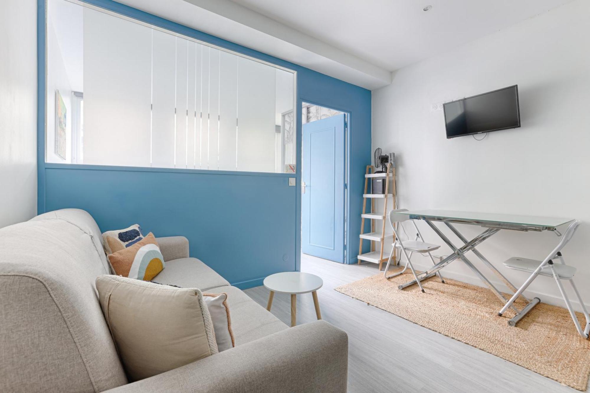 Saint Fargeau Gambetta Ii Lovely 4p 1br Apartment