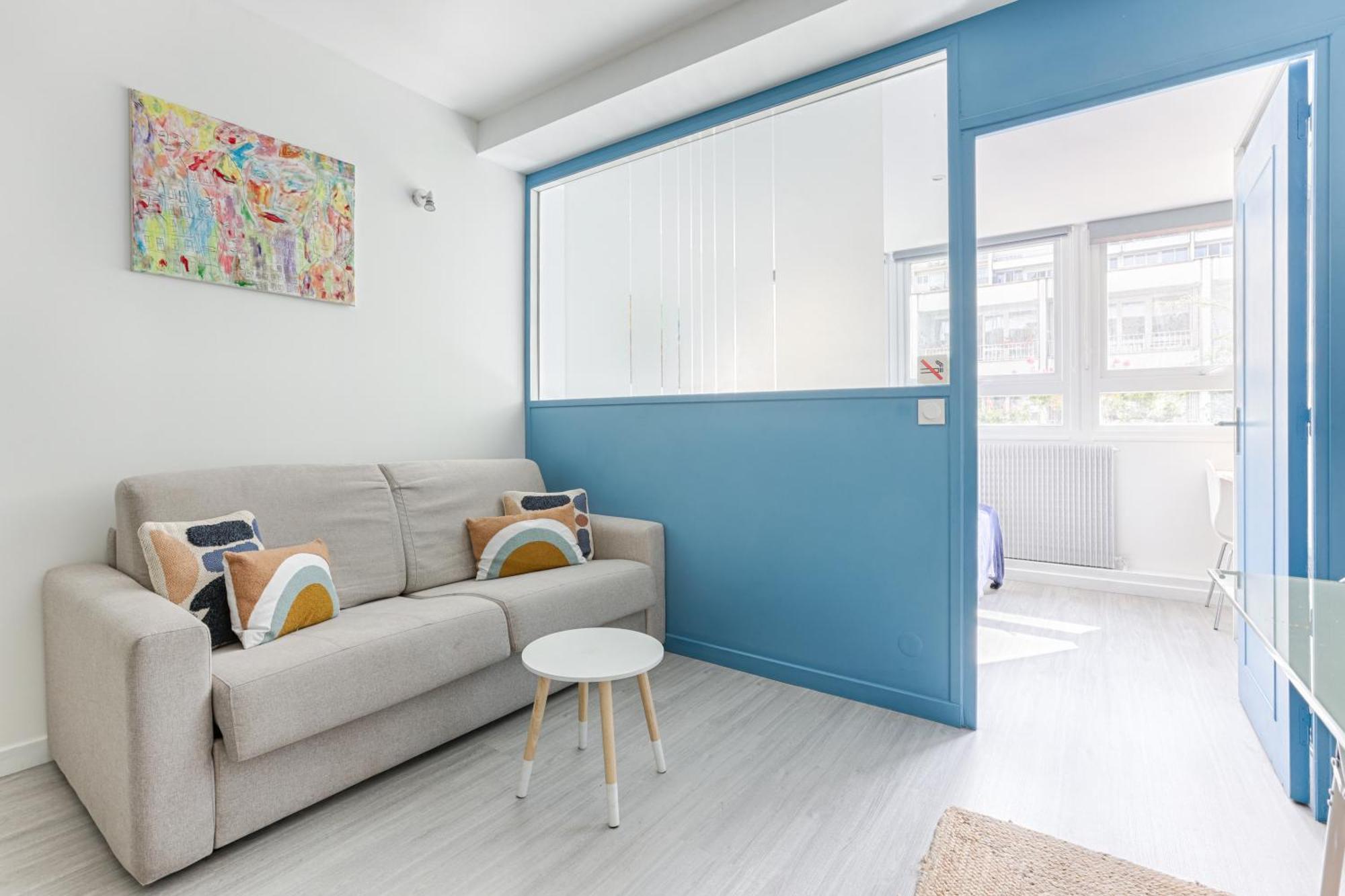 Saint Fargeau Gambetta Ii Lovely 4p 1br Apartment