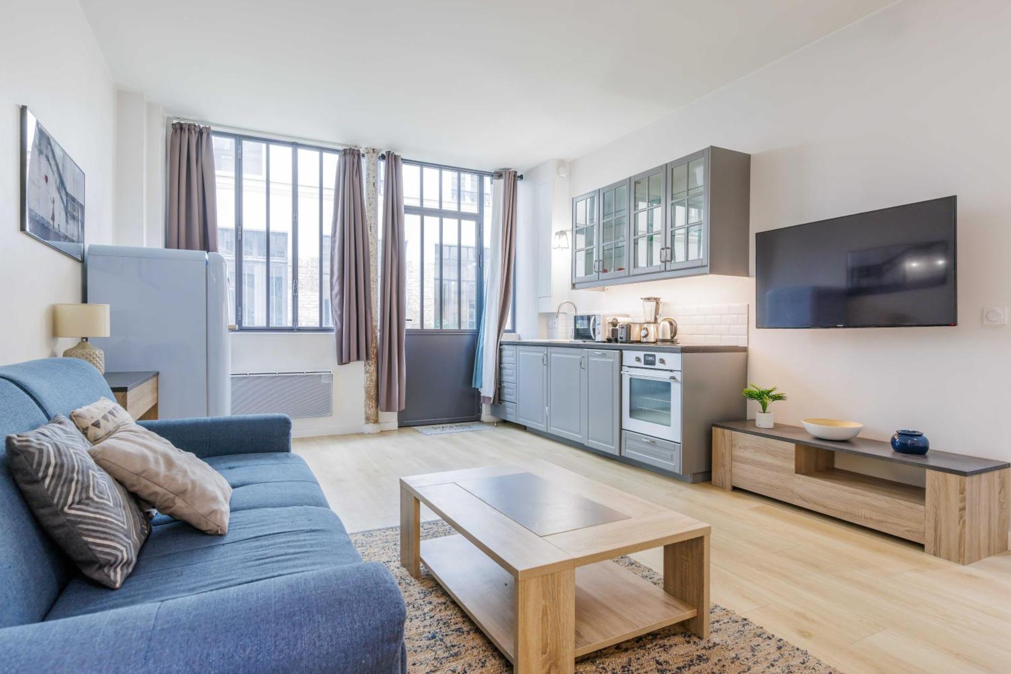 Loft Moderne Et Spacieux - 6 Couchages Voltaire 11 Apartment