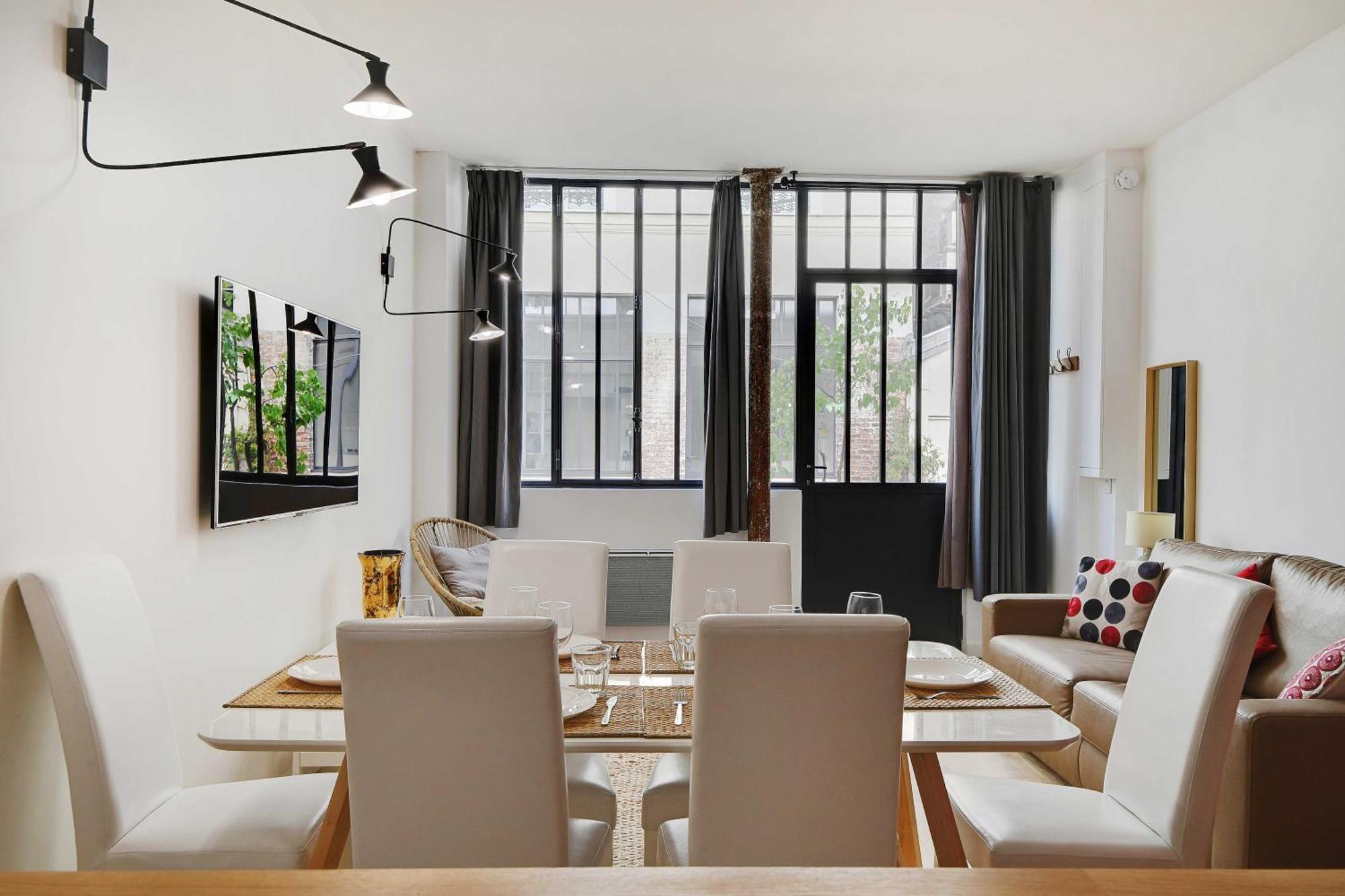 Appartement Loft D'exception Pour 6 Personnes - Voltaire 11e Paris