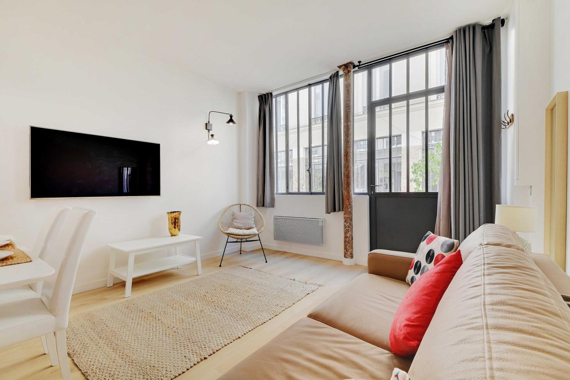 Loft D'exception Pour 6 Personnes - Voltaire 11e Appartement *
