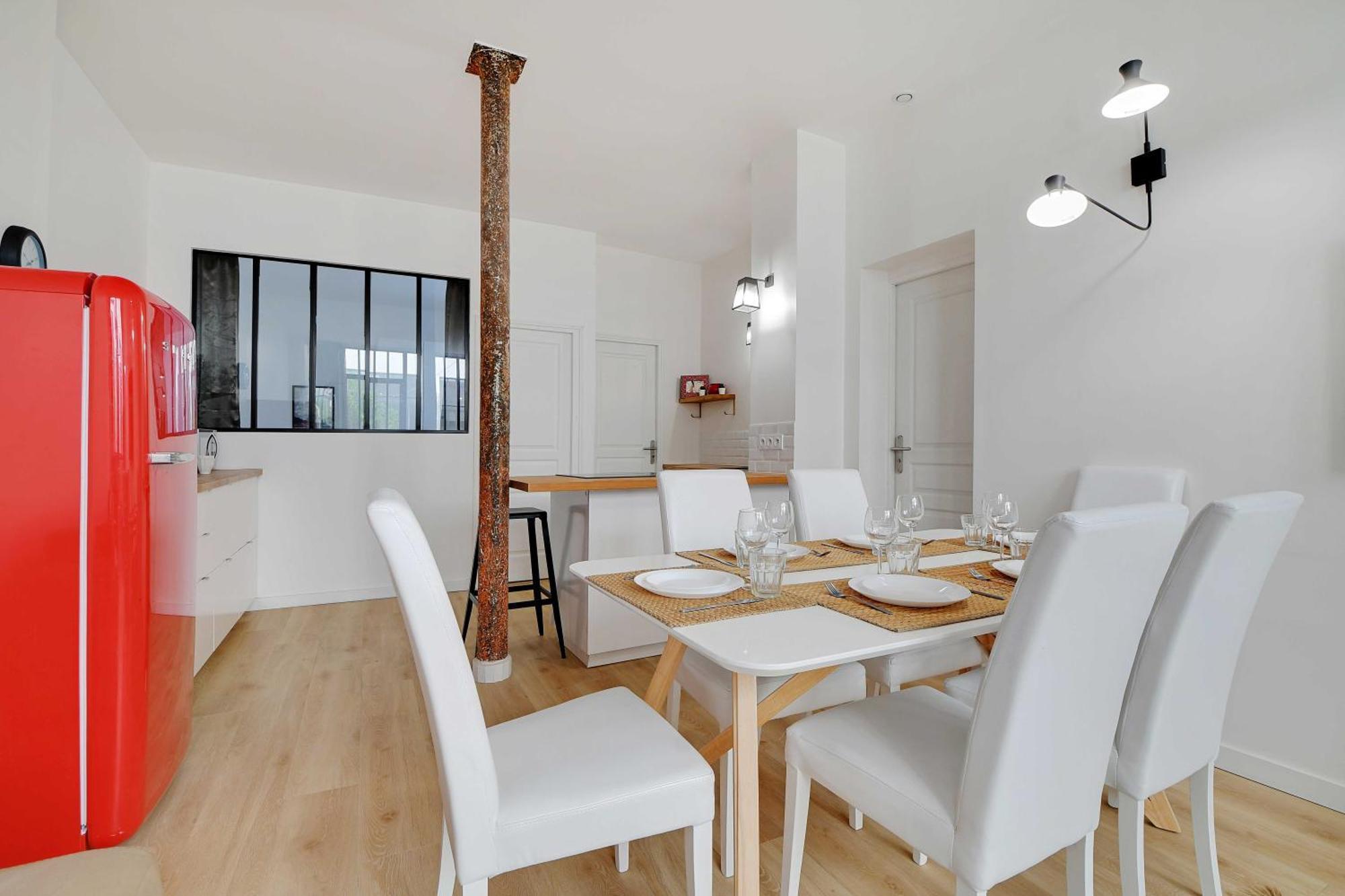 Loft D'exception Pour 6 Personnes - Voltaire 11e Appartement Paris