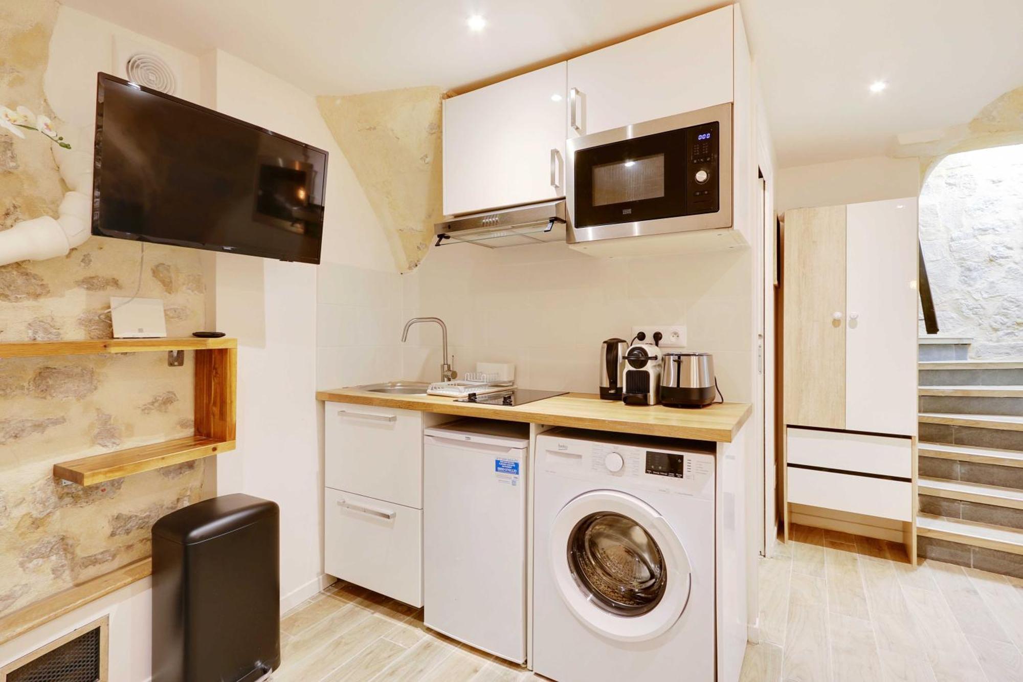 Apartment Charming With Ac -1br-3p- Sentier *
