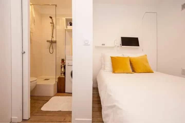 Apartment Canal St Martin Charmant Studio Tout Equipe Lancry Ac Paris