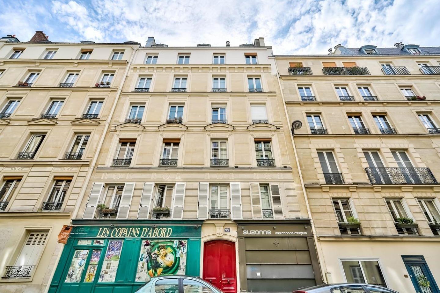 Apartment Charme Parisien 4 Personnes Paris