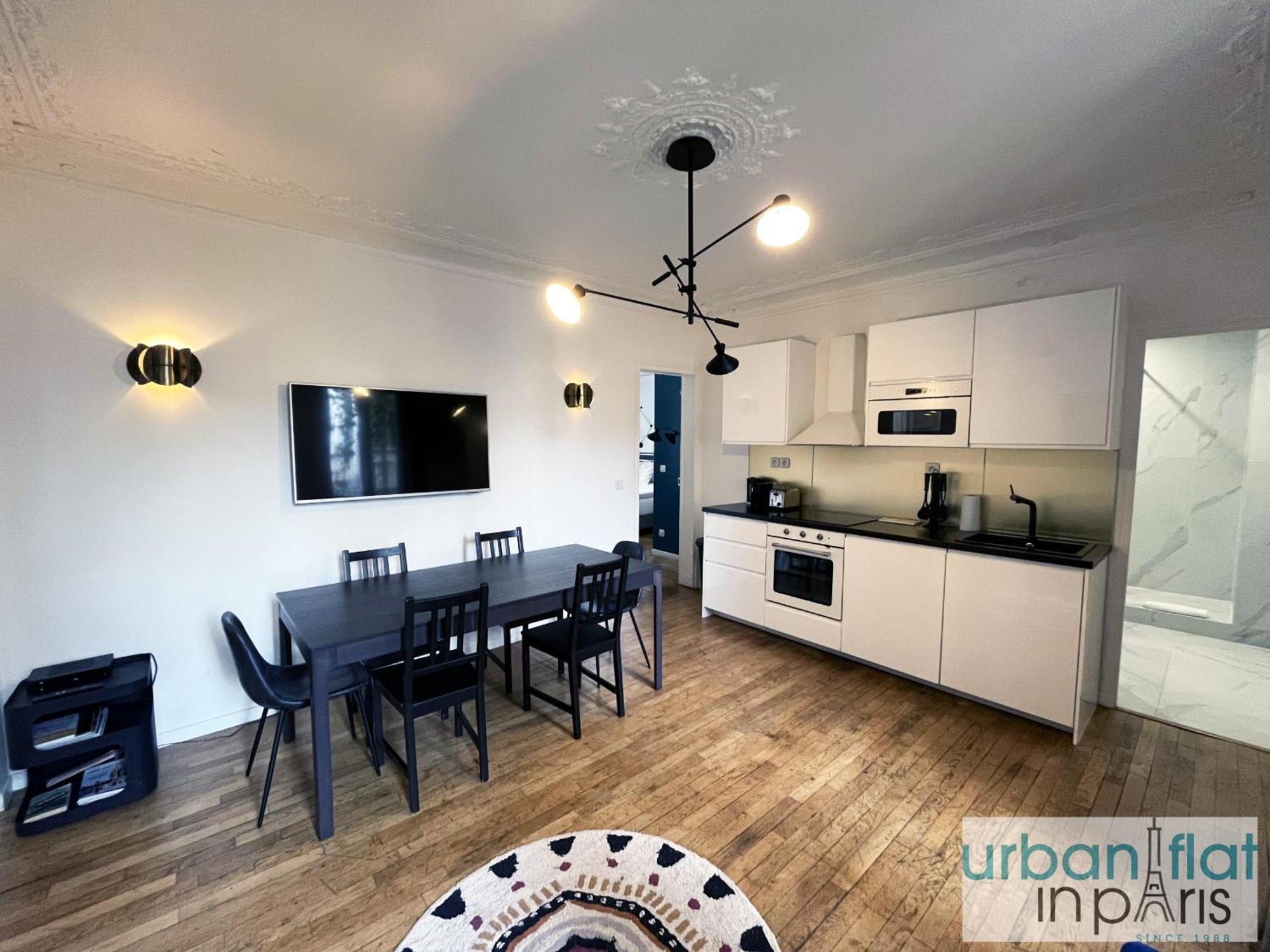 Urban Flat 99 - Spacious 6 Bdr In * Paris
