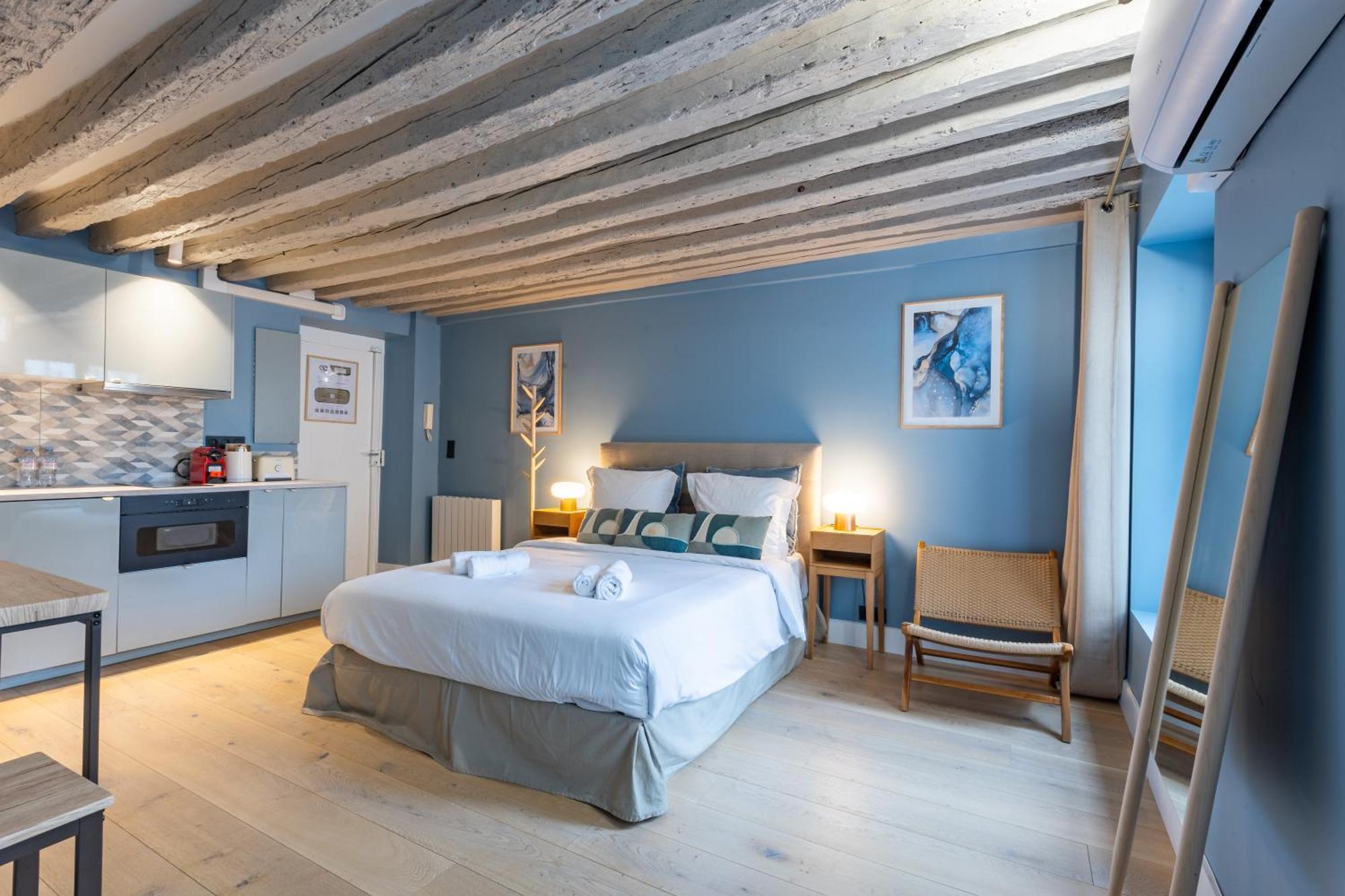 Coeur De - Grand Climatise 3 Br Appartement Paris