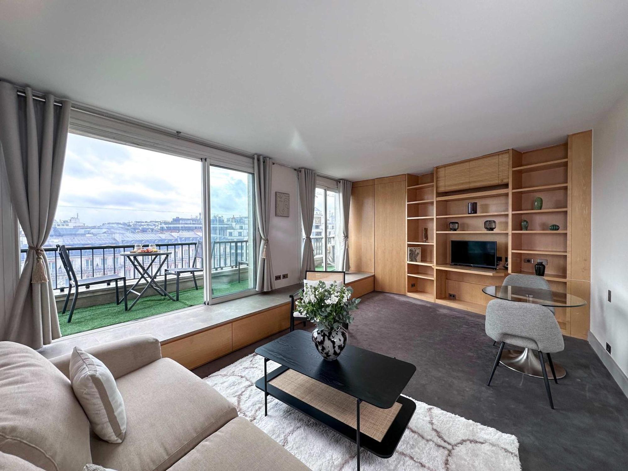 Unique Panoramic Flat Champs-elysees Apartment Paris