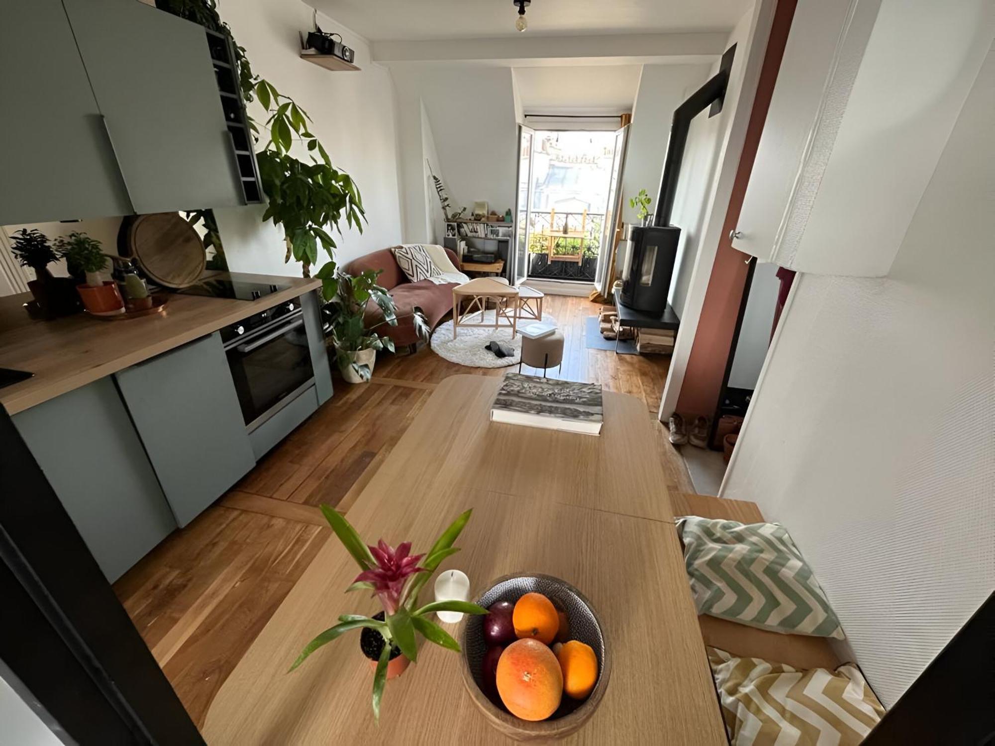 Apartment Superbe Loft Avec Vue Incroyable Sur Montmartre Paris