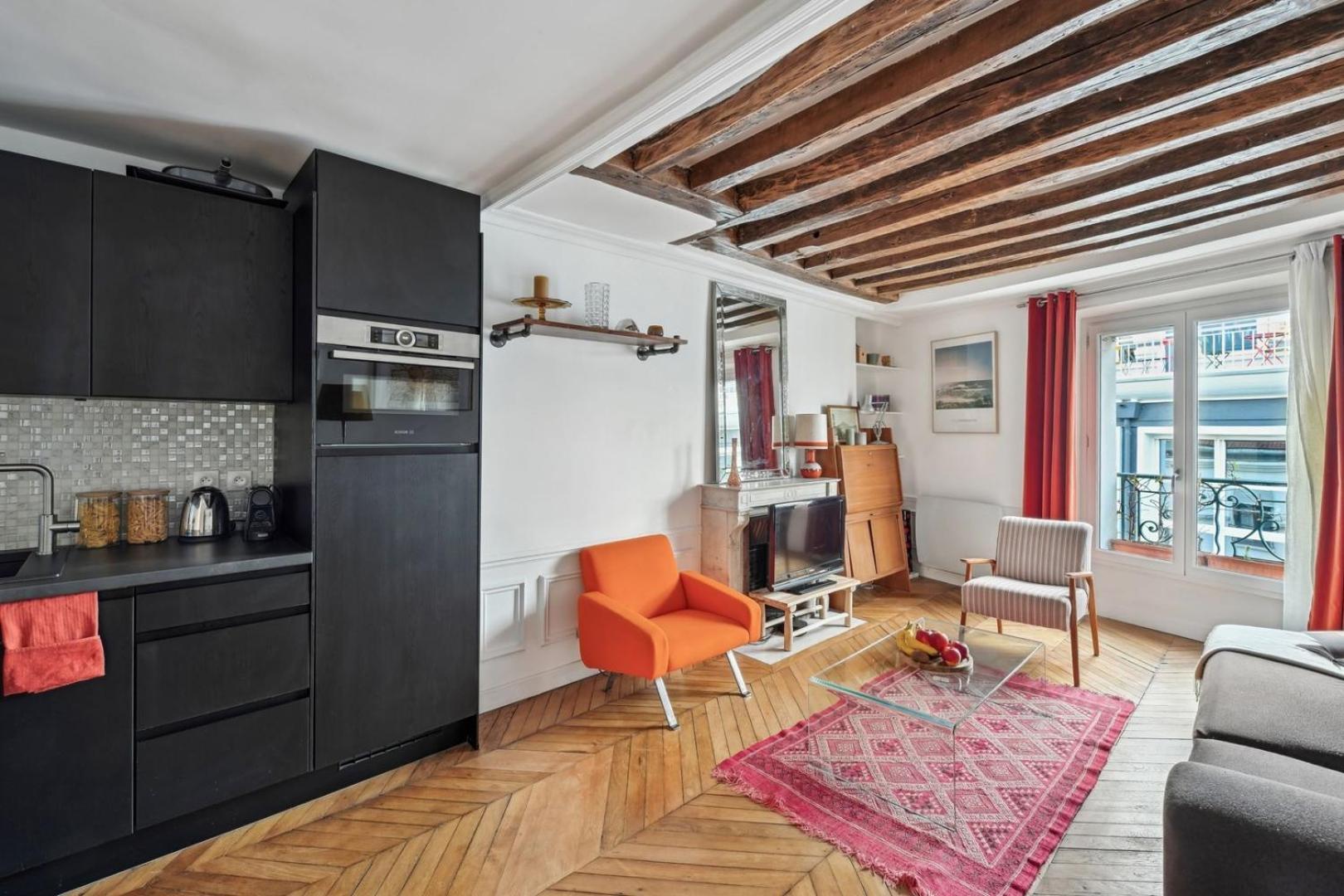 Bnbnook - Bright 1br By Opera & Louvre & Galleries Paris
