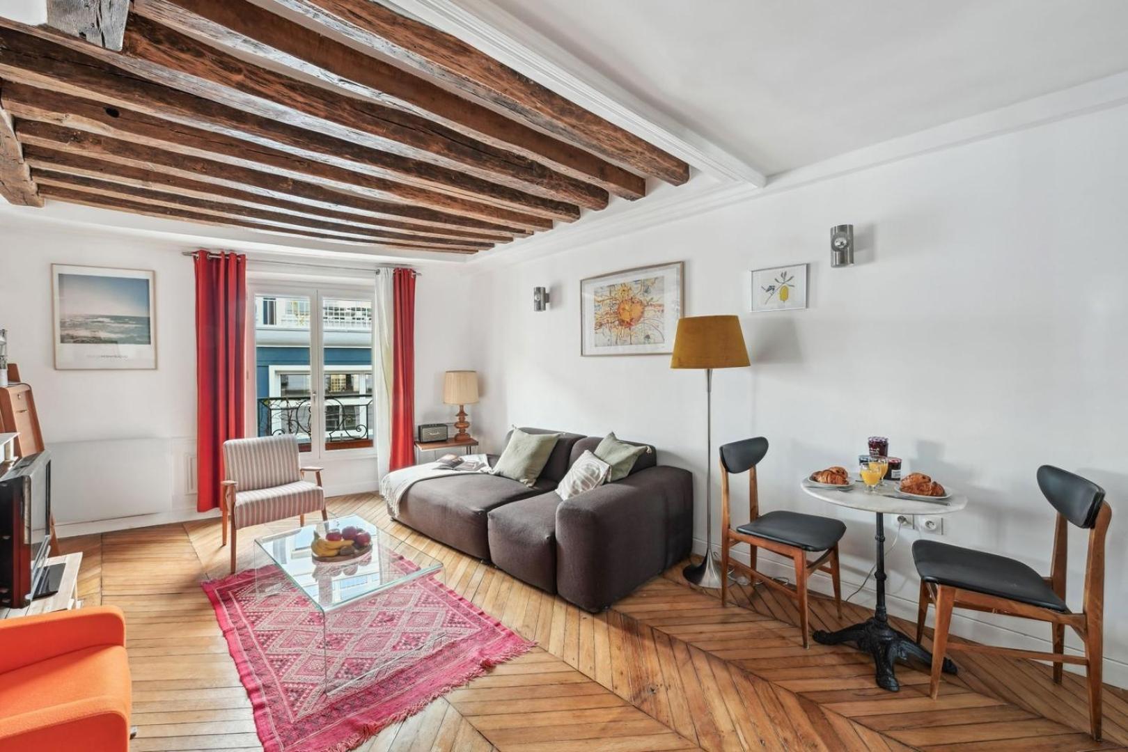 Bnbnook - Bright 1br By Opera & Louvre & Galleries