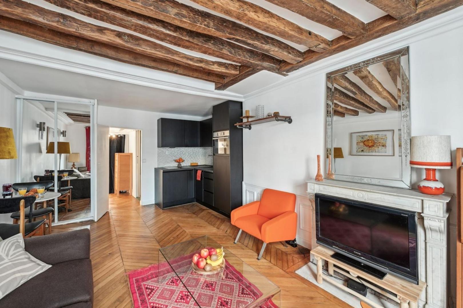 Apartment Bnbnook - Bright 1br By Opera & Louvre & Galleries